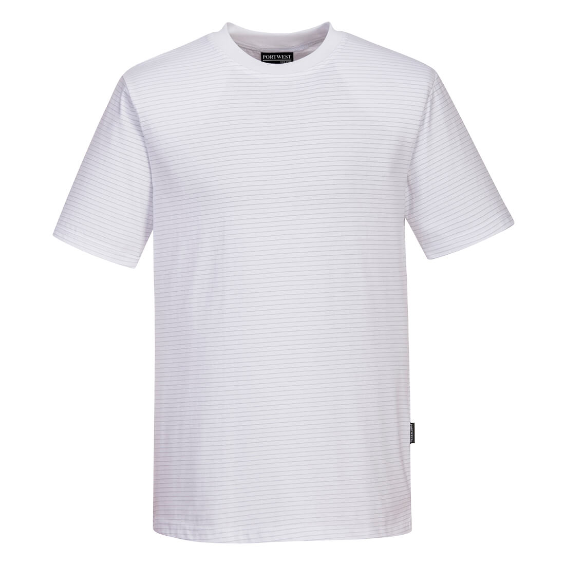 T-shirt antyelektrostatyczny ESD — Biały