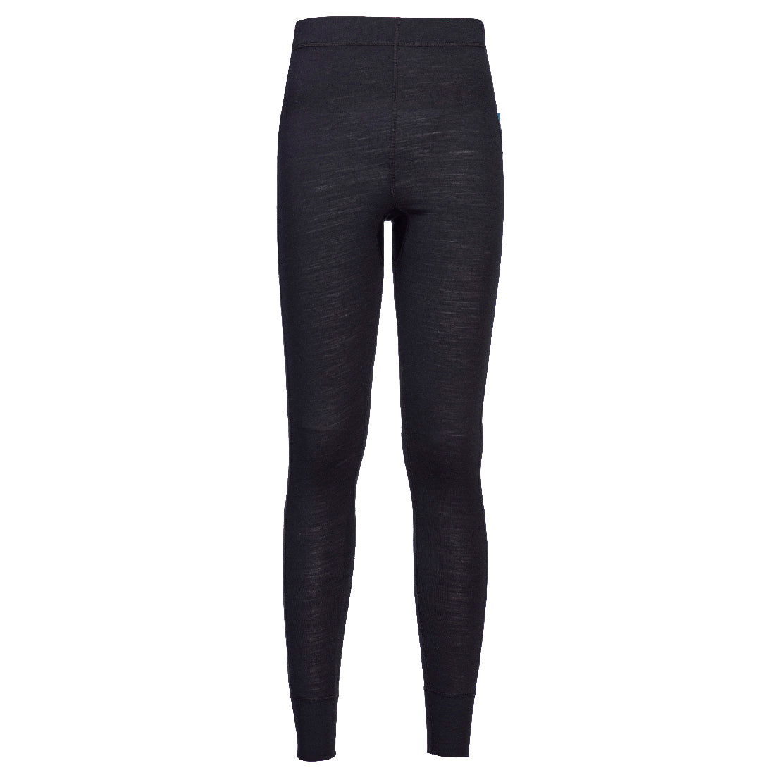 Legginsy z wełny Merino — Czarny