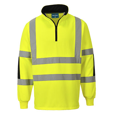 Bluza ostrzegawcza Xenon Rugby — Żółty