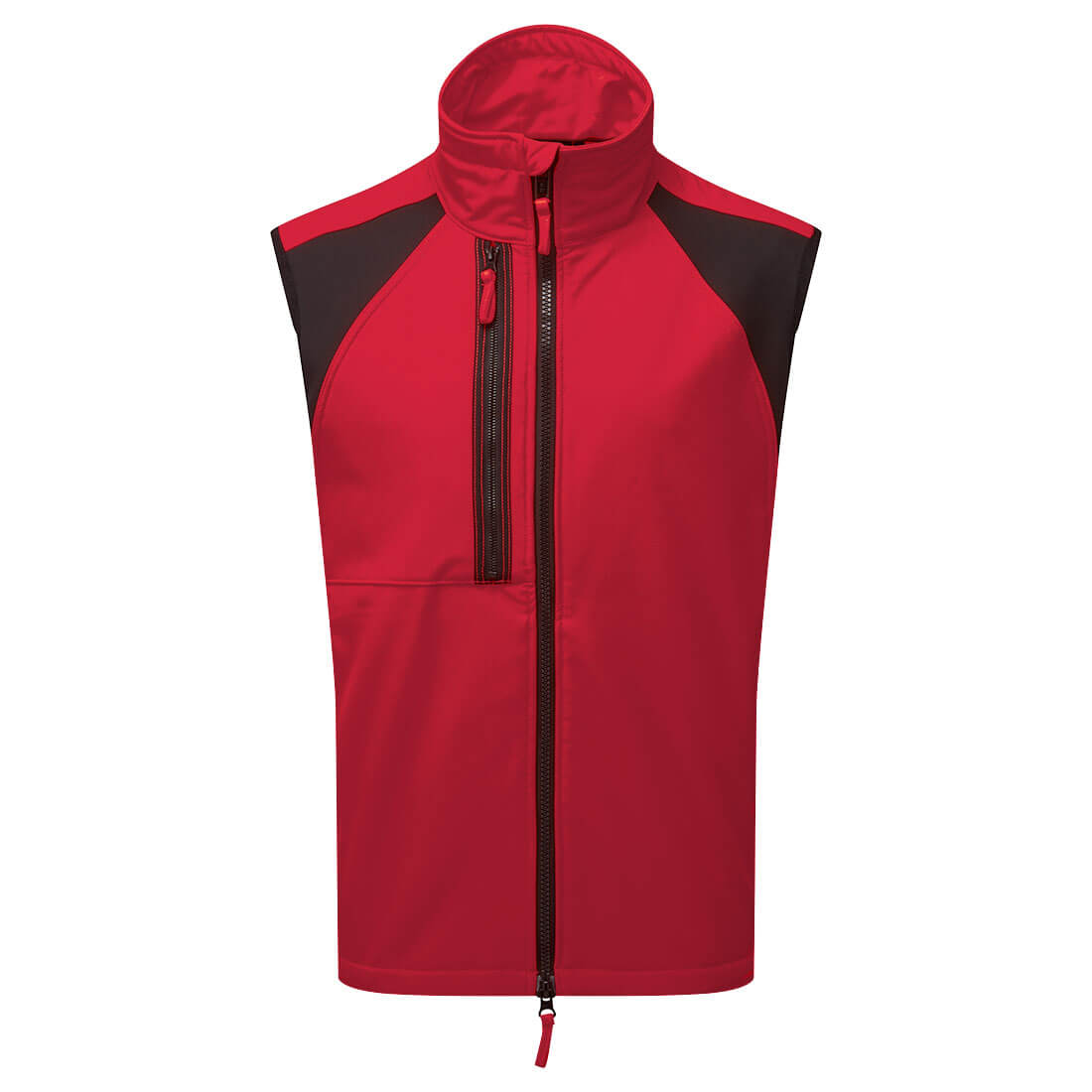 Kamizelka Softshell ECO WX2 (2L) — Głęboka czerwień