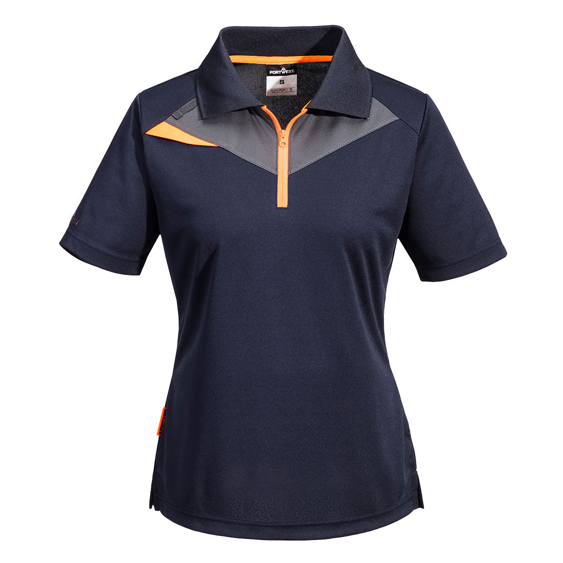 Koszulka polo damska DX4 S/S — Granatowy
