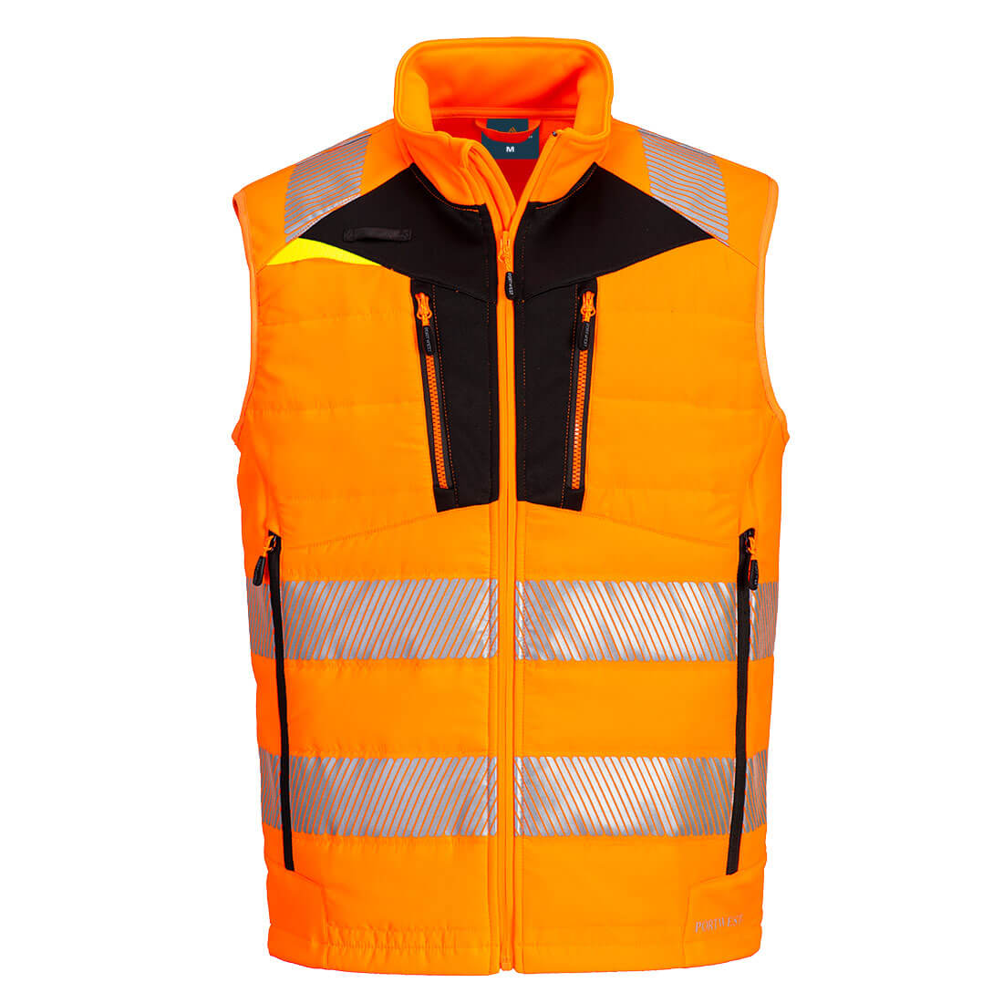 Kamizelka softshell DX4 Hi-Vis — Pomarańczowy/Czarny