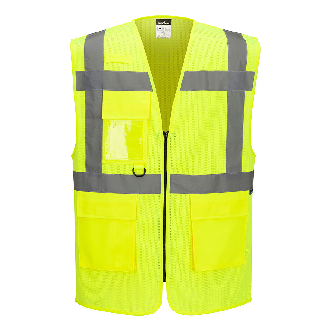 ES1 Essential Kamizelka Reprezentacyjna Hi-Vis z Siatki — Żółty