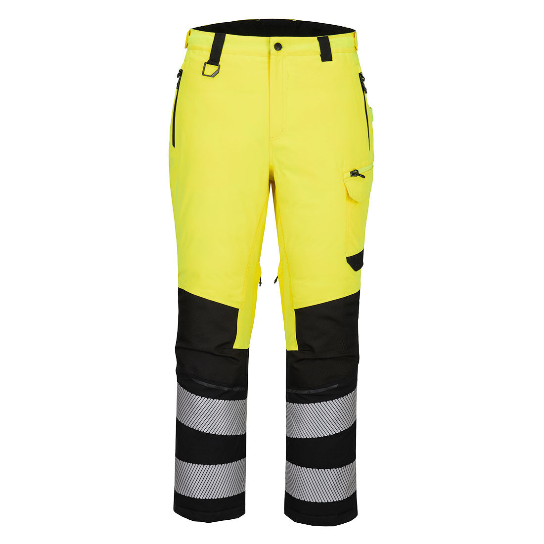 Spodnie ostrzegawcze EV4 Expedition — Żółty/Czarny