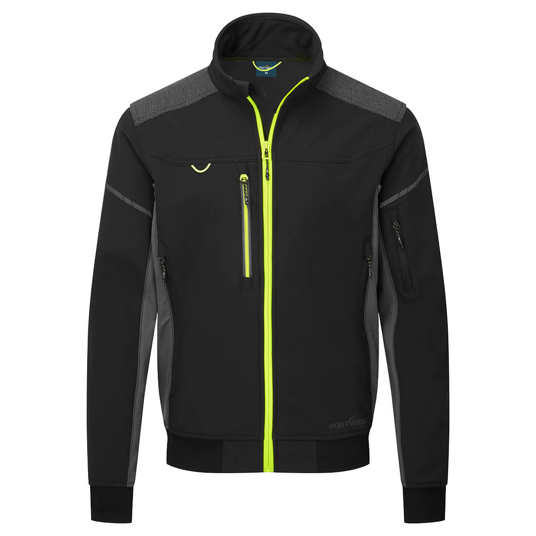 Kurtka Softshell EV4 Bomber (3L) — Czarny