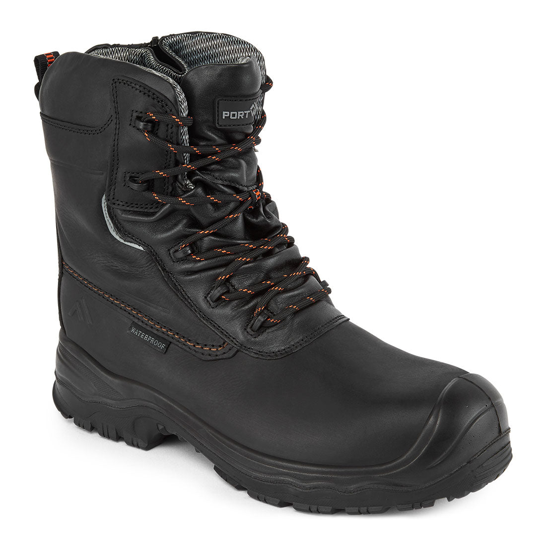 Trzewik traction, wysokość 18cm S3 HRO CI WR — Czarny