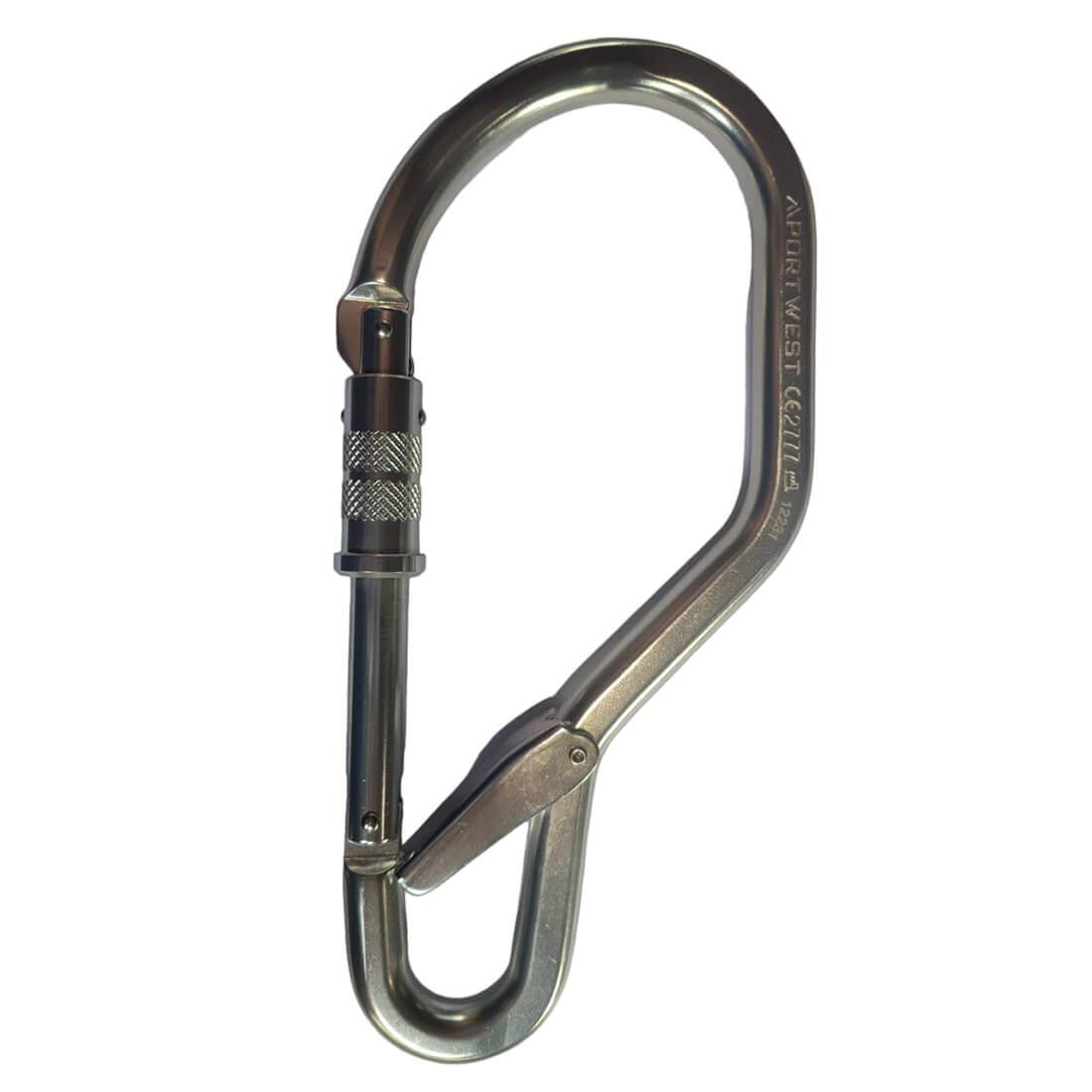 Hak aluminiowy do rusztowania — Srebrny