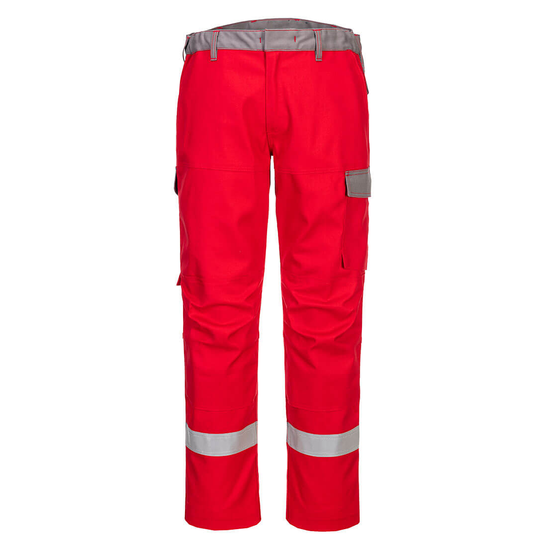 Spodnie dwukolorowe Bizflame Industry — Czerwony