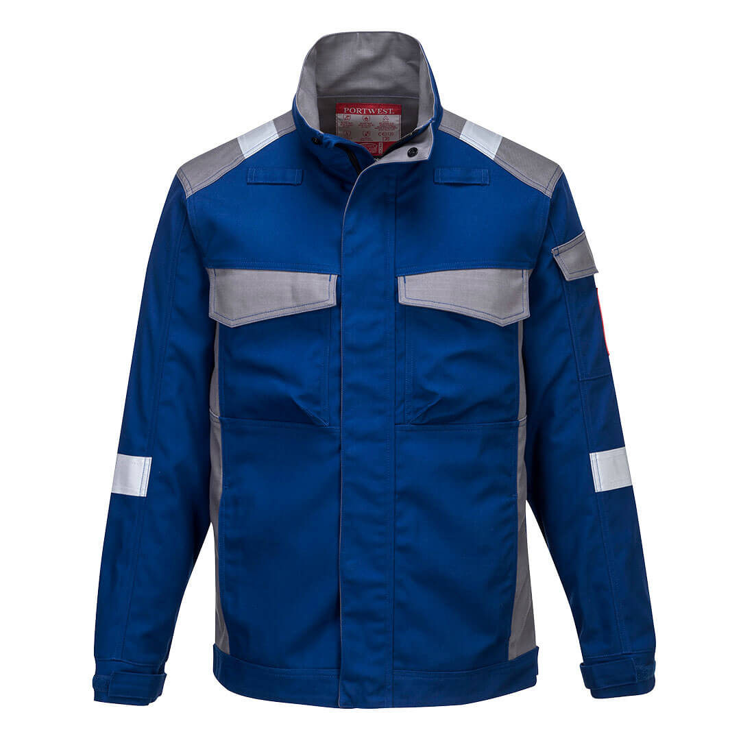 Bluza dwukolorowa Bizflame Industry — Niebieski