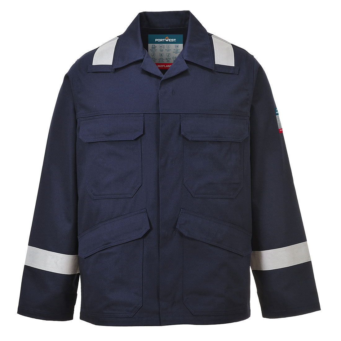 Bluza trudnopalna Bizflame Plus — Granatowy