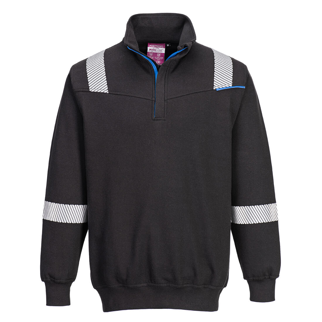 Trudnopalna bluza WX3 Modaflame — Czarny