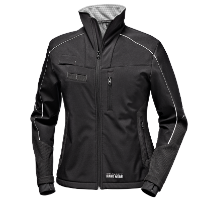SHARK ladies' SOFTSHELL jacket, BLACK