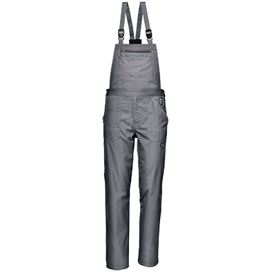 SYMBOL bib-trousers, MOUSEY GREY