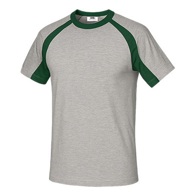 SIRFLEX t-shirt, GREY/GREEN
