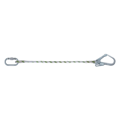 Braided rope lanyard