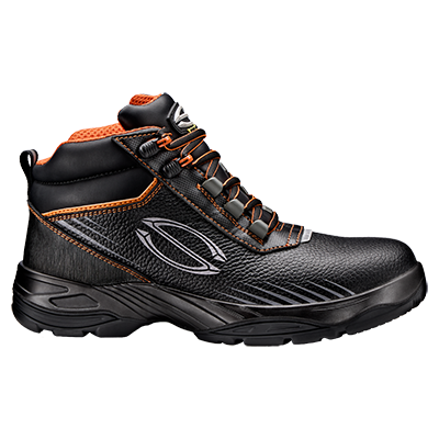 ECLIPSE ankle high shoe, BLACK