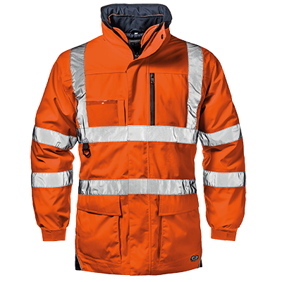 IVALO jacket, HI-VIS ORANGE