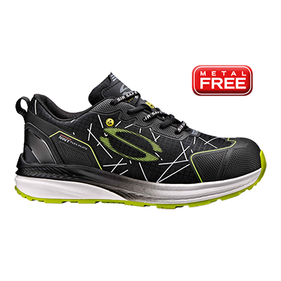 PIONEER low shoe, BLACK