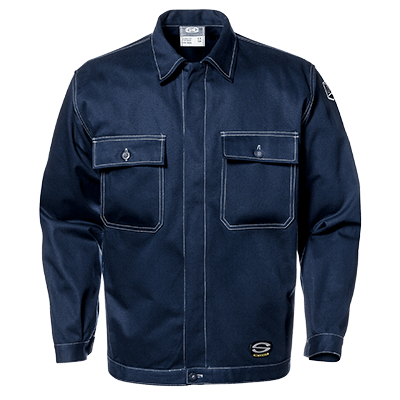 FUSTIAN short jacket, DARK BLUE