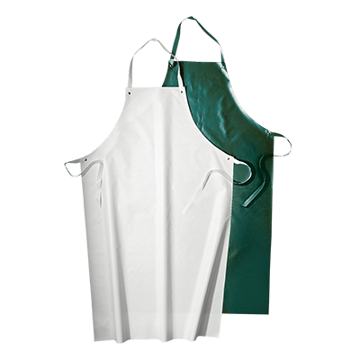 ALVES apron, WHITE