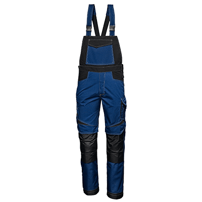 INDUSTRIAL bib-trousers, BLUE