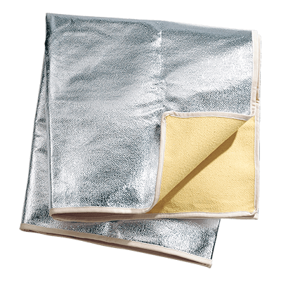FLAME RETARDANT blanket, ALUMINIUM