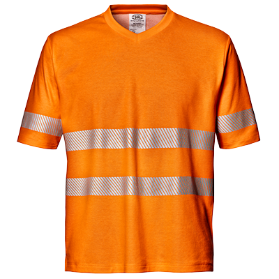 STRETCH LIGHT MISTRAL t-shirt, HI-VIS ORANGE