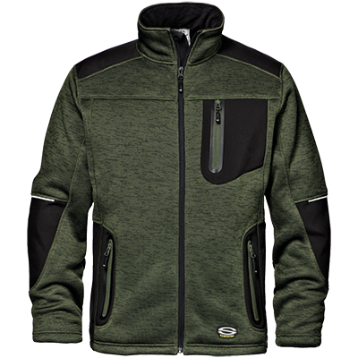 FIGHTER sweatshirt, MELANGE GREEN