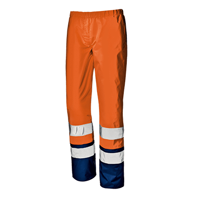 REGIMENTAL trousers, HI-VIS ORANGE/BLUE