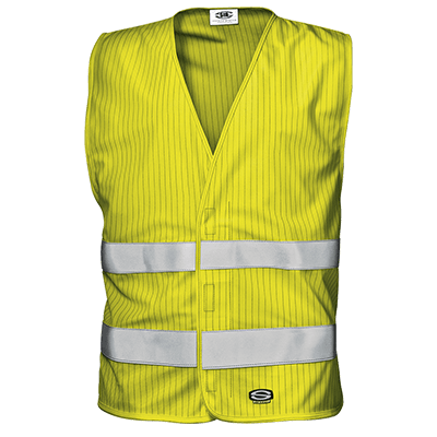 ISTANBUL waistcoat, HI-VIS YELLOW