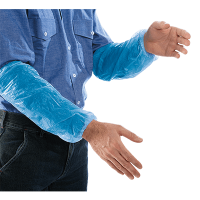 POLIETIL sleeves (box 100 pcs), BLUE