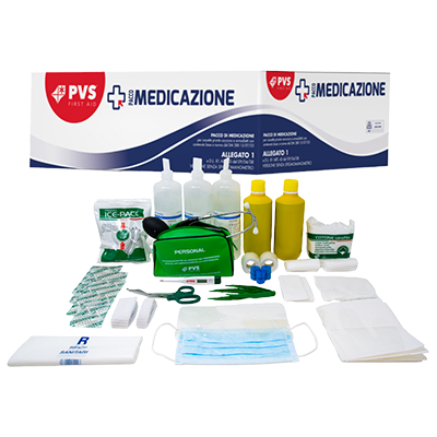 Refill kit for first aid cabinet