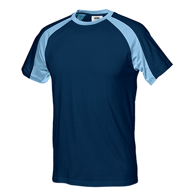 SIRFLEX t-shirt, BLUE/LIGHT BLUE