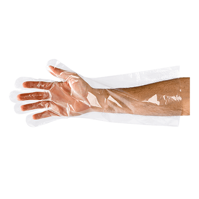 KRABY glove (Box 1000 pcs), CLEAR