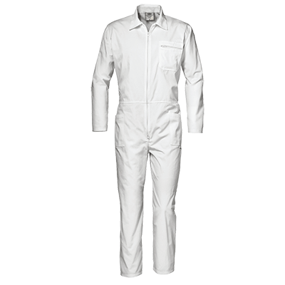 SYMBOL coverall white, WHITE