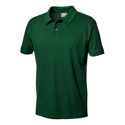 PIQUET short sleeve polo shirt, GREEN