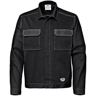 SYMBOL STRETCH jacket, BLACK