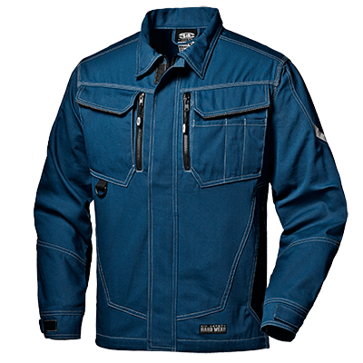 Heavy jacket CANVAS, PETROLEUM BLUE