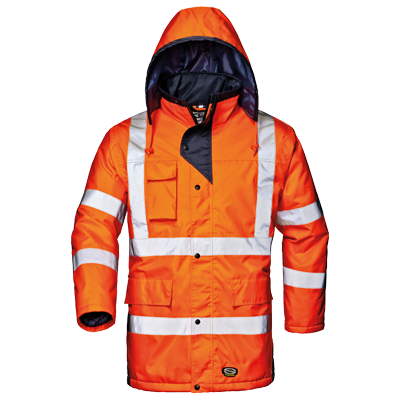 Motorway jacket, HI-VIS ORANGE