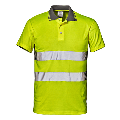MISTRAL CONFORT polo shirt, HI-VIS YELLOW