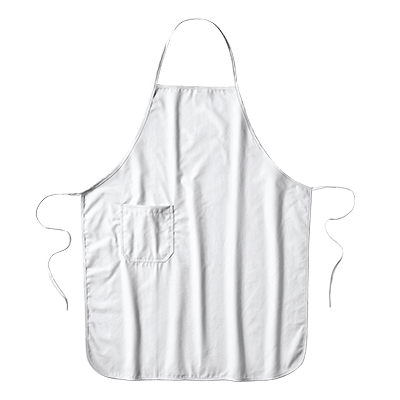 EVOLUTION apron, WHITE