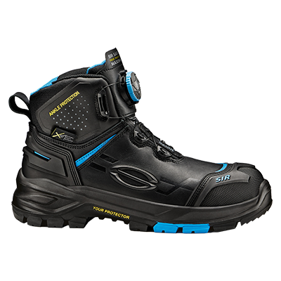 NORDISK ankle high shoe, BLACK