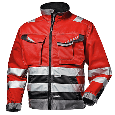 RUSH jacket, HI-VIS RED