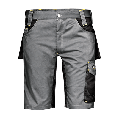 FUSION bermudas MAS., SLATE GREY/BLACK