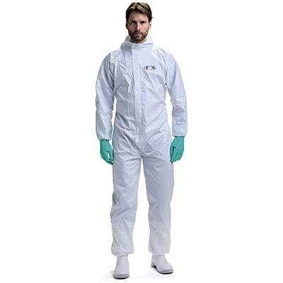 VIRUS 8500 coverall, WHITE