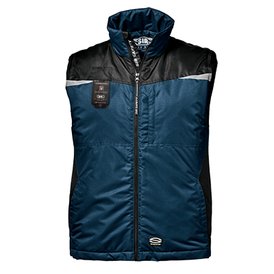 BOXTER bodywarmer, BLUE/BLACK
