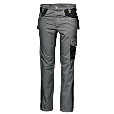 FUSION trousers MASSAUA, SLATE GREY/BLACK