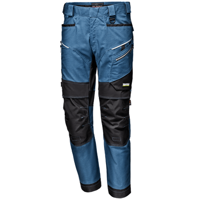 STRETCH CANVAS trousers, PETROLEUM BLUE