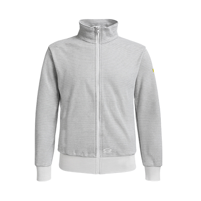 ESD sweatshirt, WHITE