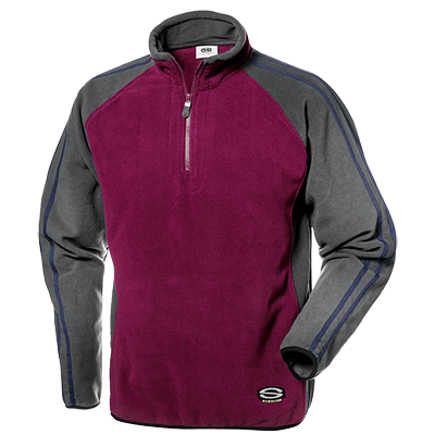 SIRFLEX MICROFLEECE, PLUM/GREY